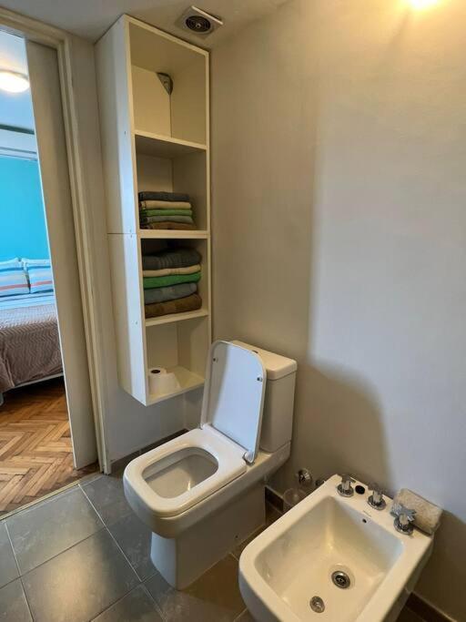 ブエノスアイレスLuminoso Depto Piso 19 Vista Al Rio En Palermoアパートメント エクステリア 写真